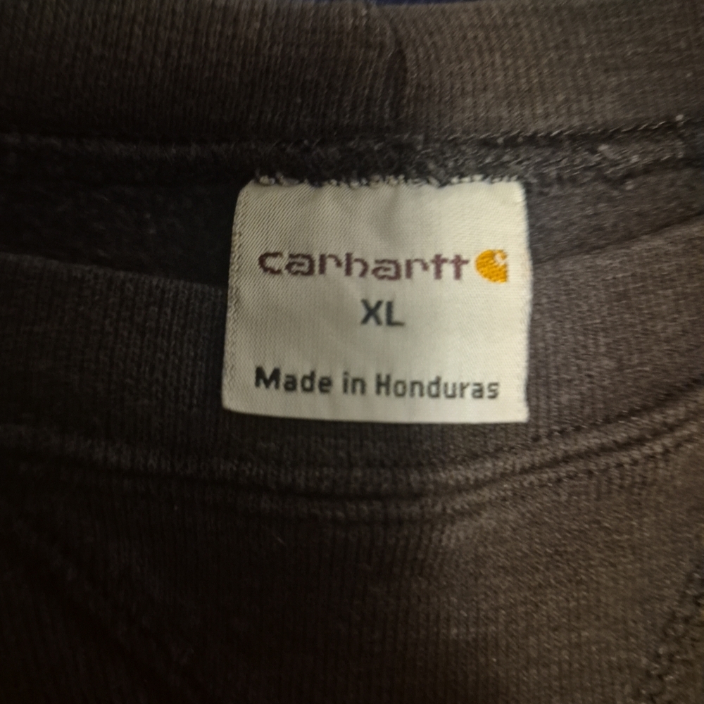 Carhartt XL Black Crew Neck Sweatshirt